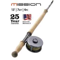 MISSION TWO-HANDED, 7-WEIGHT 13' FLY ROD